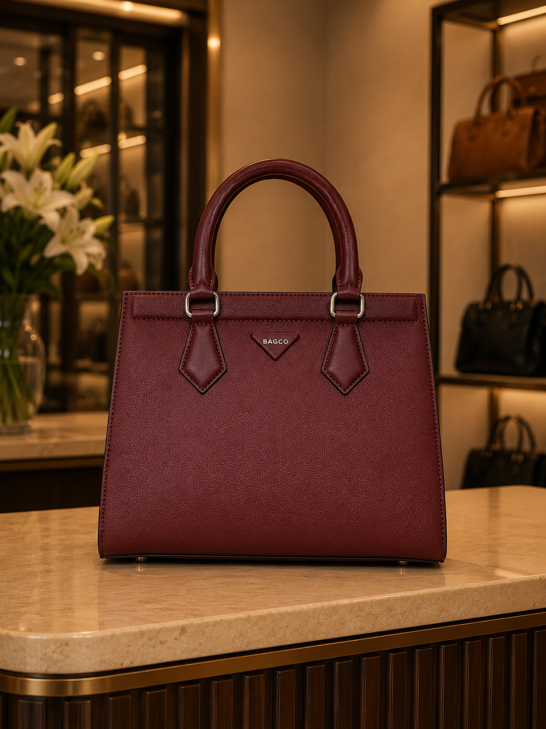 Bagco Brand Women Bags Handbags Manufacturer San a Main Wholesale Bolsas Para Mujer Fashion PU Leather Ladies Branded Handbag
